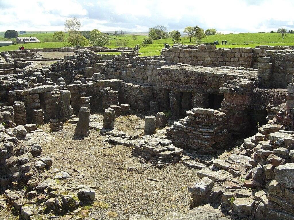 Vindolanda Bathhouse on Hadrian's Wall Walk